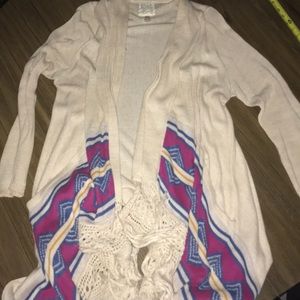 Billabong lightweight open draped sweater